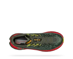 Hoka Men's Tecton X (TFST - Thyme/Fiesta) -Hoka Shoes Outlet Store 1123161 TFST 5