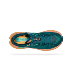 Hoka Women's Tecton X (DTWGR - Deep Teal/Water Garden) -Hoka Shoes Outlet Store 1123162 DTWGR 5