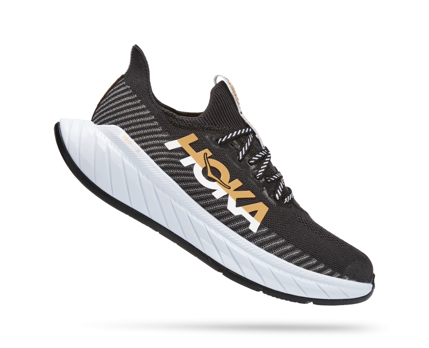 Hoka Men's Carbon X 3 (BWHT - Black/White) 2 Hoka Men's Carbon X 3 (BWHT - Black/White) - Image 2