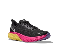 Hoka Women's Arahi 6 (BPYR - Black/Pink Yarrow) 11 Hoka Women's Arahi 6 (BPYR - Black/Pink Yarrow) -Hoka Shoes Outlet Store 1123195 BPYR 6