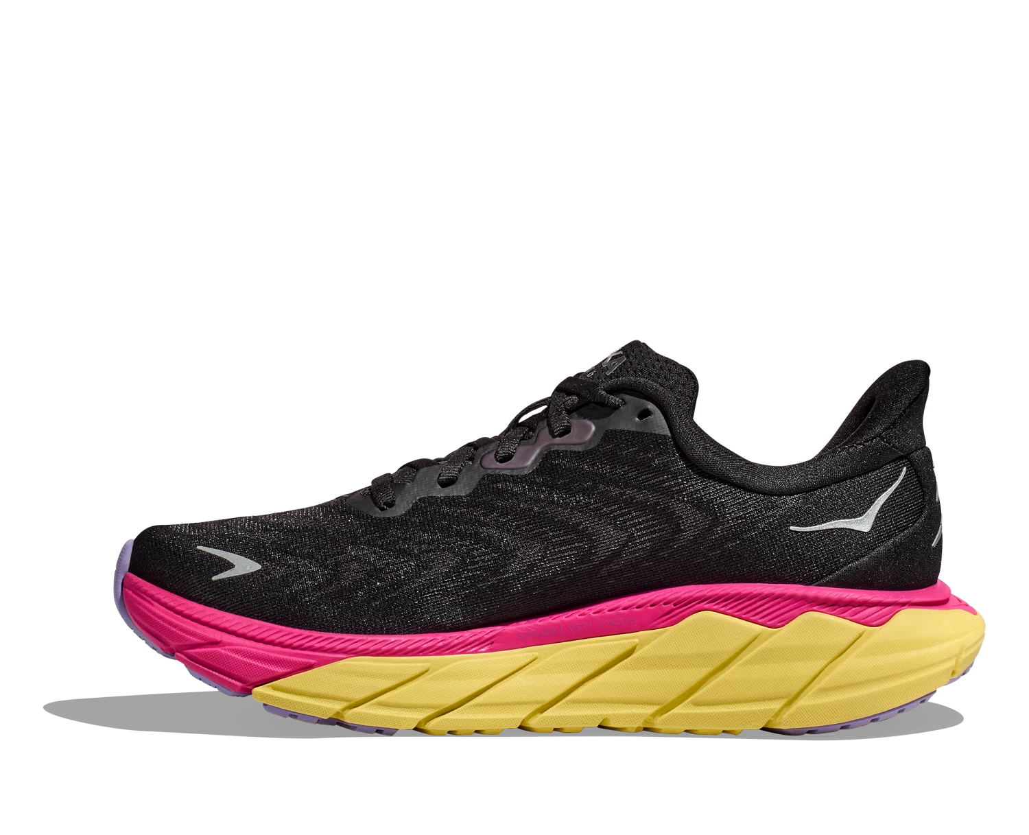 Hoka Women's Arahi 6 (BPYR - Black/Pink Yarrow) 2 Hoka Women's Arahi 6 (BPYR - Black/Pink Yarrow) - Image 2