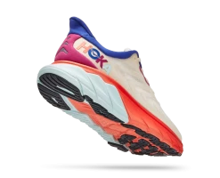 Hoka Women's Arahi 6 "St(ART) Pack" (SBFS - Short Bread/Fiesta) -Hoka Shoes Outlet Store 1123195 SBFS 3