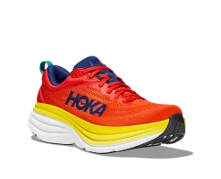 Hoka Men's Bondi 8 (RAFL - Red Alert/Flame) 11 Hoka Men's Bondi 8 (RAFL - Red Alert/Flame) -Hoka Shoes Outlet Store 1123202 RAFL 6