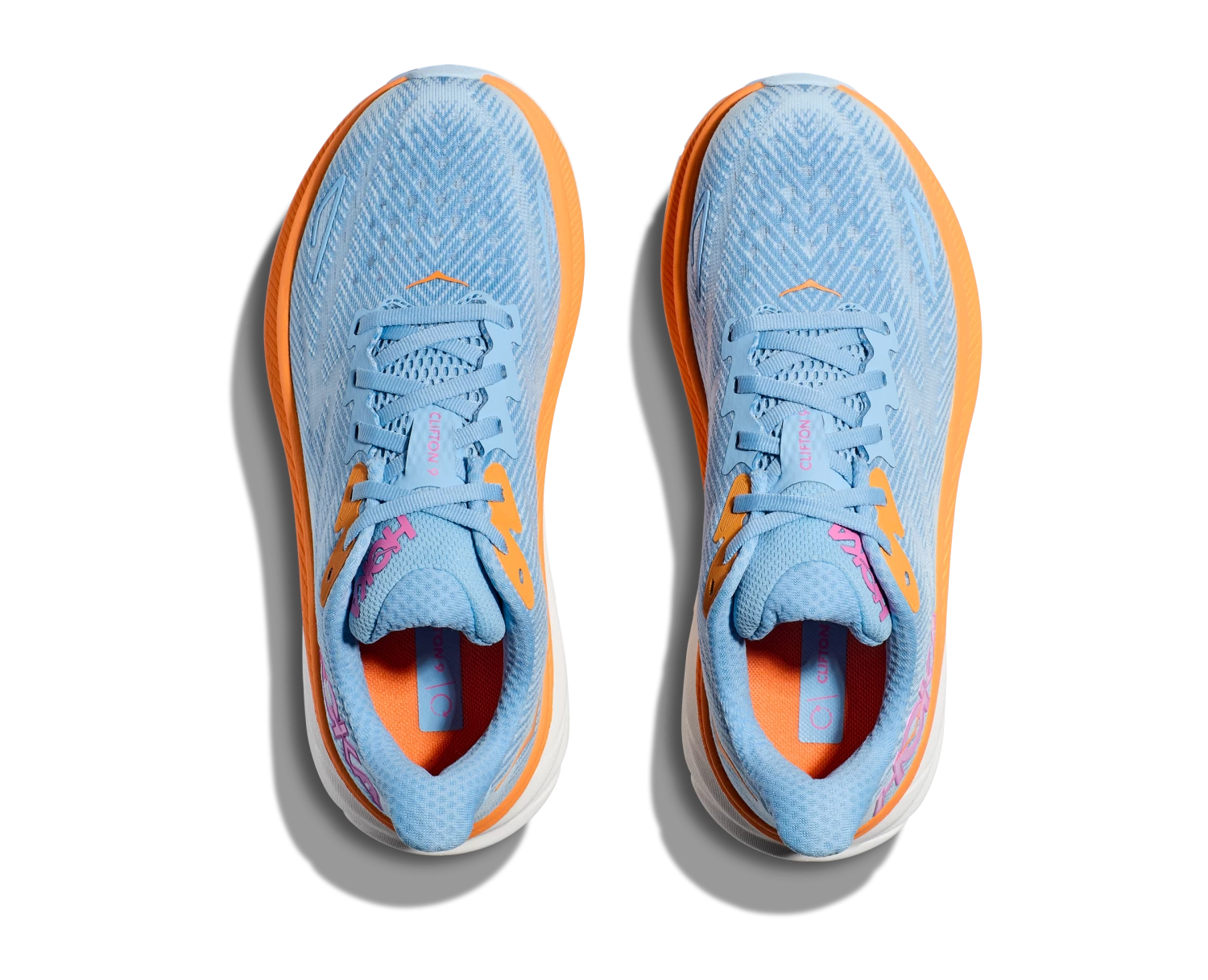 Hoka Women's Clifton 9 WIDE (ABIW - Airy Blu/Ice Water) 5 Hoka Women's Clifton 9 WIDE (ABIW - Airy Blu/Ice Water) - Image 5