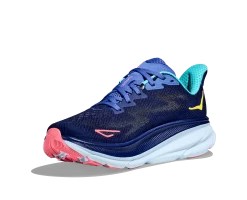 Hoka Women's Clifton 9 (BBCRM - Bellwether Blue/Ceramic) -Hoka Shoes Outlet Store 1127896 BBCRM 3