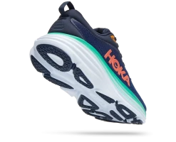 Hoka Women's Bondi 8 (OSBB - Outer Space/Bellwether Blue) -Hoka Shoes Outlet Store 1127952 OSBB 3