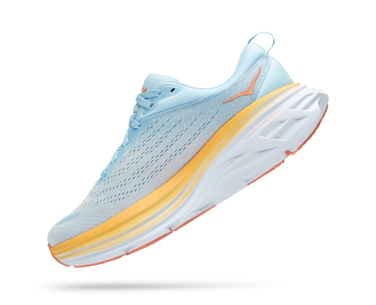 Hoka Women's Bondi 8 (SSCA - Summer Song/Country Air) 4 Hoka Women's Bondi 8 (SSCA - Summer Song/Country Air) - Image 4