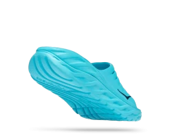 Hoka Unisex Ora Recovery Slide (SBBB - Scuba Blue/Bellwether) -Hoka Shoes Outlet Store 1134527 SBBB 3