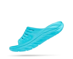 Hoka Unisex Ora Recovery Slide (SBBB - Scuba Blue/Bellwether) -Hoka Shoes Outlet Store 1134527 SBBB 4