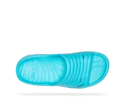 Hoka Unisex Ora Recovery Slide (SBBB - Scuba Blue/Bellwether) -Hoka Shoes Outlet Store 1134527 SBBB 5