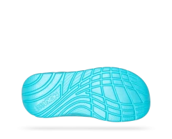 Hoka Unisex Ora Recovery Slide (SBBB - Scuba Blue/Bellwether) -Hoka Shoes Outlet Store 1134527 SBBB 6