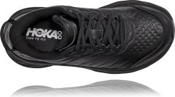 Hoka One One Pair Of Women's Shoes Hoka Bondi SR Leather Black -Hoka Shoes Outlet Store 16043095ee734678c37d9.46021420