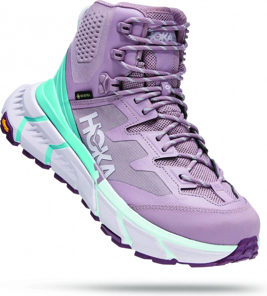 Women's Hoka One One Tennine Hike GTX Purple Blue Outdoor Shoes 1 Women's Hoka One One Tennine Hike GTX Purple Blue Outdoor Shoes