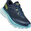 Hoka One One Stinson ATR 6 Trail Shoes Blue Yellow Women