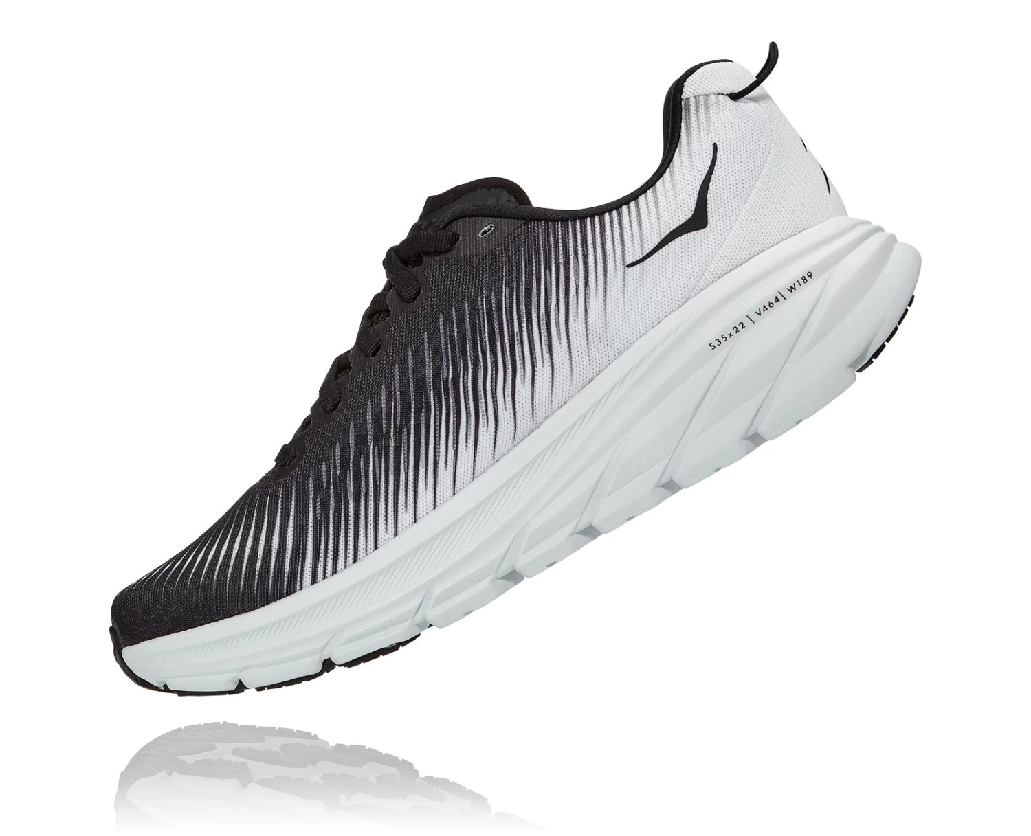 Hoka Women's Rincon 3 (BWHT - Black/White) 3 Hoka Women's Rincon 3 (BWHT - Black/White) - Image 3