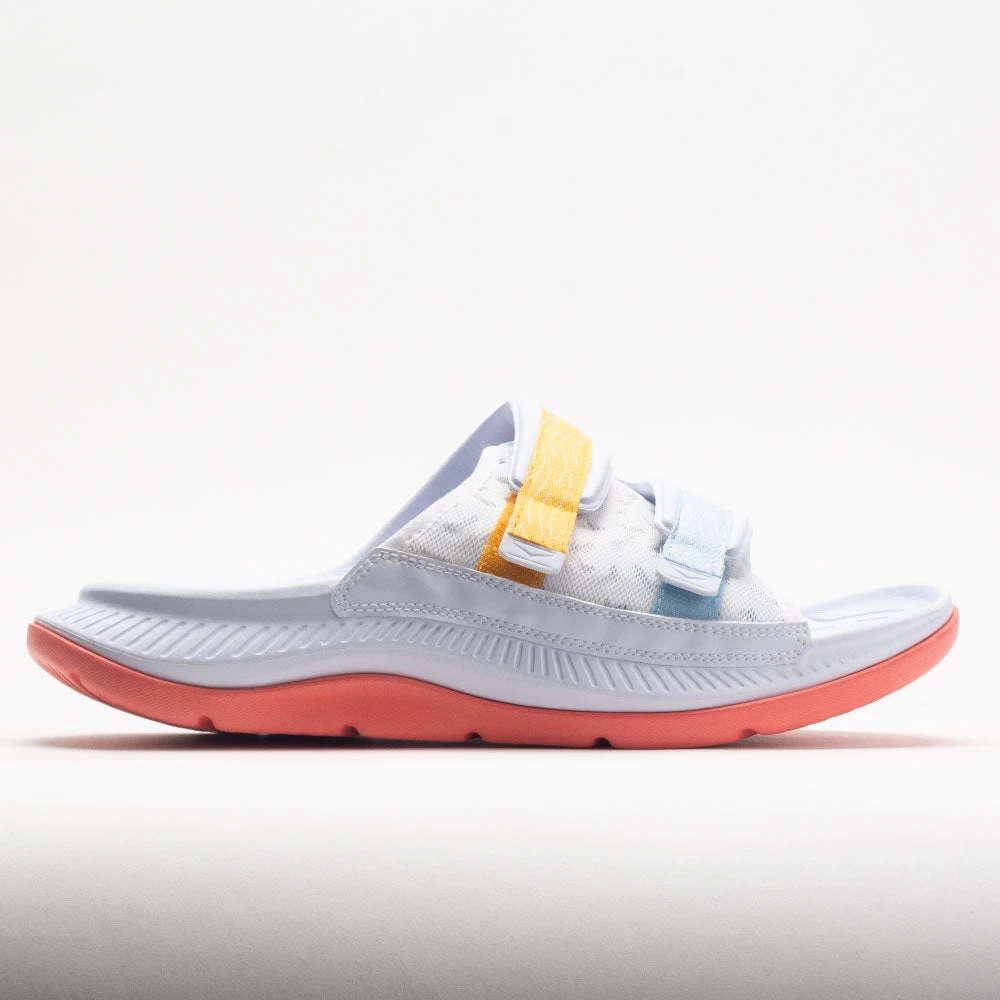 HOKA Ora Luxe Unisex White/Camellia 1 HOKA Ora Luxe Unisex White/Camellia