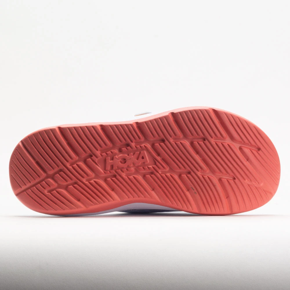 HOKA Ora Luxe Unisex White/Camellia 4 HOKA Ora Luxe Unisex White/Camellia - Image 4