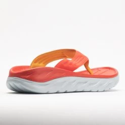 Hoka One One Ora Recovery Flip Men's Fiesta/Amber Yellow -Hoka Shoes Outlet Store 570590 6