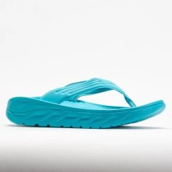 Hoka One One Ora Recovery Flip Men's Scuba Blue/Bellwether Blue -Hoka Shoes Outlet Store 570591 5