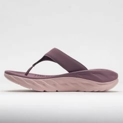 HOKA Ora Recovery Flip Women's Wistful Mauve/Peach Whip -Hoka Shoes Outlet Store 570602 1
