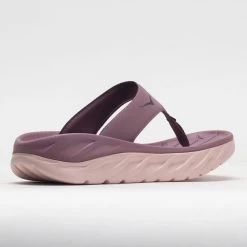 HOKA Ora Recovery Flip Women's Wistful Mauve/Peach Whip -Hoka Shoes Outlet Store 570602 6