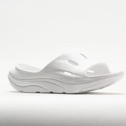 HOKA Ora Recovery Slide 3 Unisex White/White -Hoka Shoes Outlet Store 570607 5