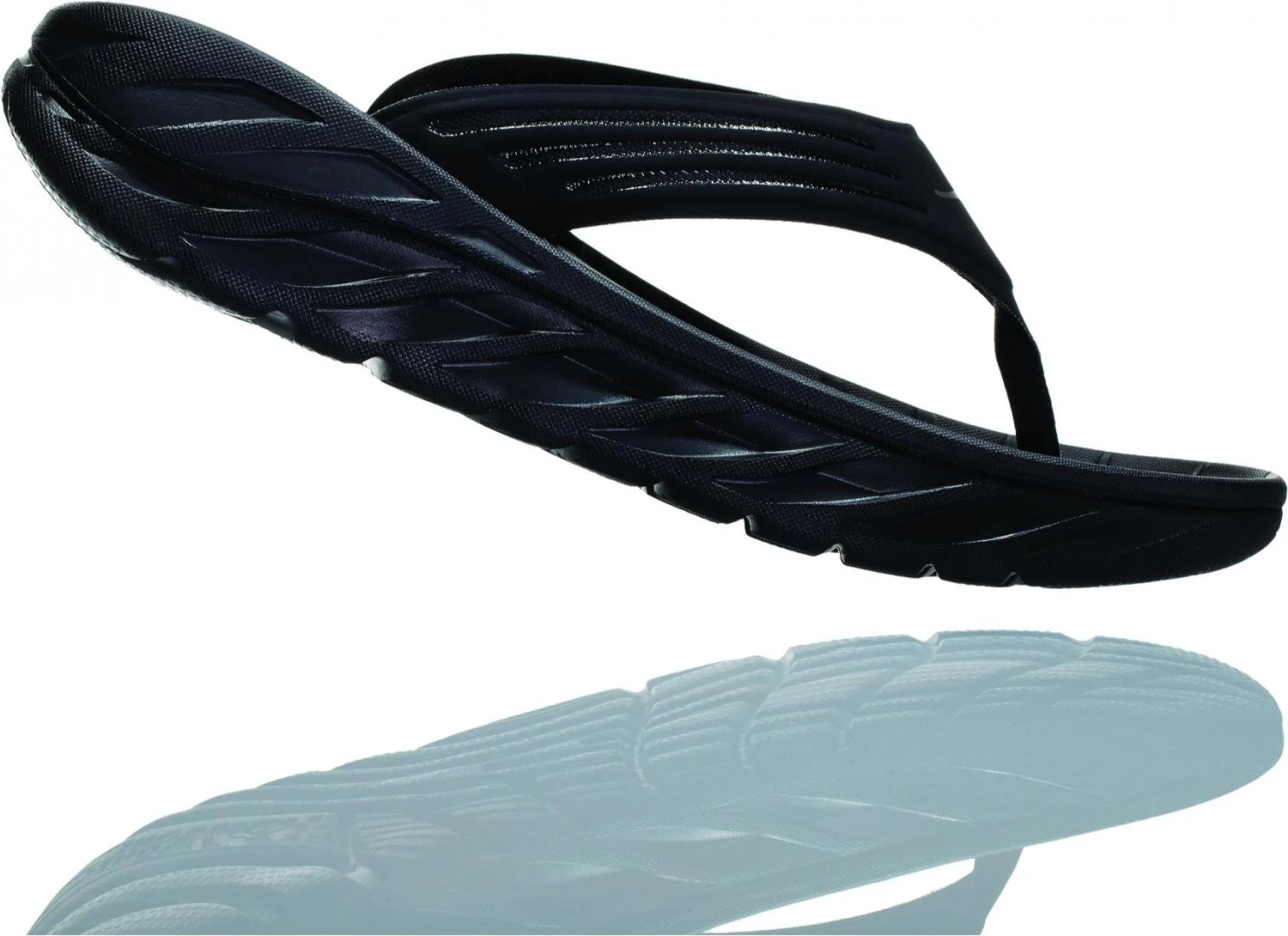 Hoka One One Hoka Ora Recovery Flip Black 2 Hoka One One Hoka Ora Recovery Flip Black - Image 2