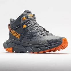 HOKA Trail Code GTX Men's Castlerock/Persimmon Orange 10 HOKA Trail Code GTX Men's Castlerock/Persimmon Orange -Hoka Shoes Outlet Store 631237 5