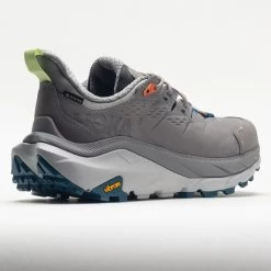 HOKA Kaha 2 Low GTX Men's Sharkskin/Blue Coral -Hoka Shoes Outlet Store 631246 6