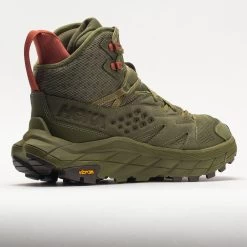 HOKA Anacapa Breeze Mid Men's Avocado/Burnt Ochre -Hoka Shoes Outlet Store 631389 6