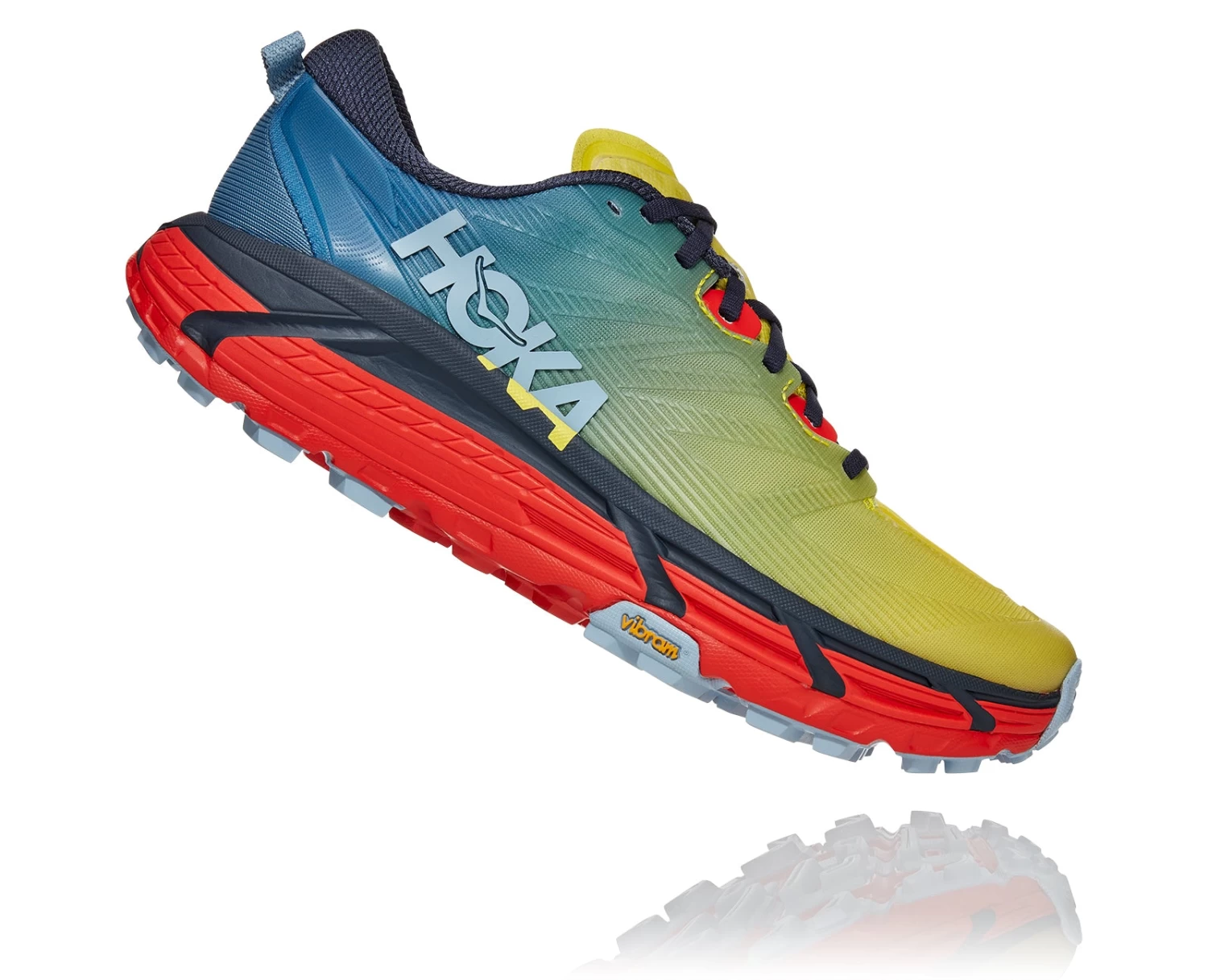 Hoka Men’s Mafate Speed 3 (PBFS - Provincial Blue/Fiesta) 2 Hoka Men’s Mafate Speed 3 (PBFS - Provincial Blue/Fiesta) - Image 2