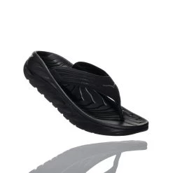 Hoka Men's Ora Recovery Flip (BDGGR - Black)