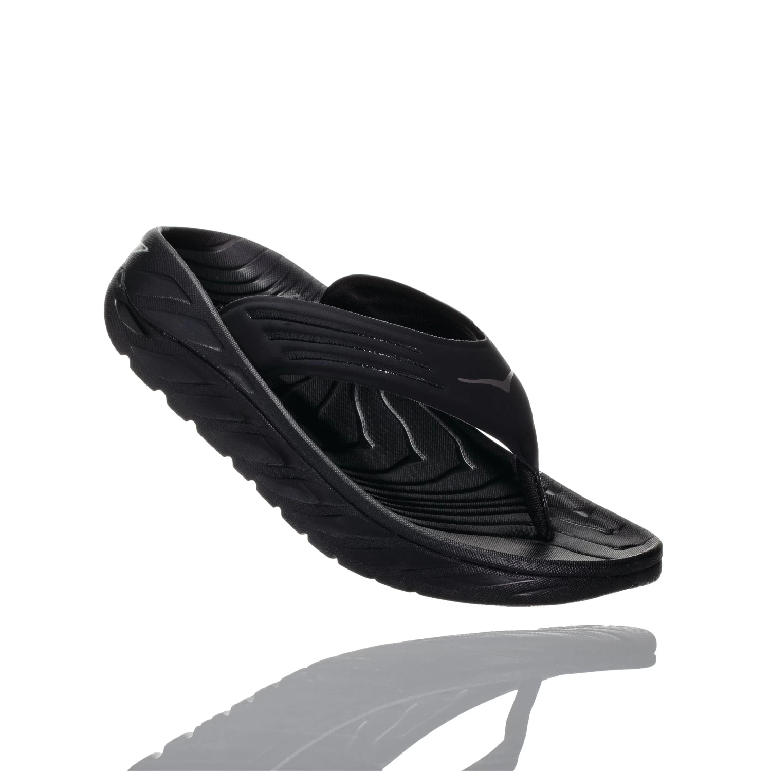 Hoka Men's Ora Recovery Flip (BDGGR - Black) 1 Hoka Men's Ora Recovery Flip (BDGGR - Black)