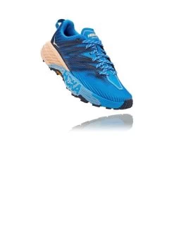 Hoka Women's Speedgoat 4 (IBBA - Indigo Bunting/bleached Apricot)