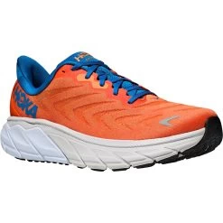 Hoka Arahi 6 Running Shoes - Vibrant Orange / Coastal Sky