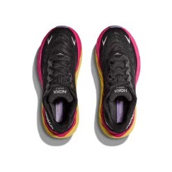 Hoka Arahi 6 Women's Running Shoes - Black / Pink Yarrow -Hoka Shoes Outlet Store hoka arahi 6 women s running shoes black pink yarrow 3 1428163