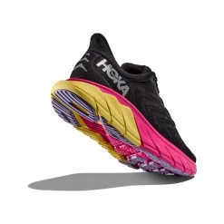 Hoka Arahi 6 Women's Running Shoes - Black / Pink Yarrow -Hoka Shoes Outlet Store hoka arahi 6 women s running shoes black pink yarrow 5 1428165