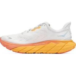 Hoka Arahi 6 Women's Running Shoes - Nimbus Cloud / Blanc De Blanc -Hoka Shoes Outlet Store hoka arahi 6 women s running shoes nimbus cloud blanc de blanc 1 1239529