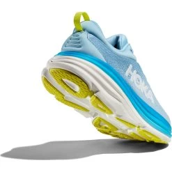Hoka Bondi 8 Running Shoes Men - Airy Blue / Diva Blue -Hoka Shoes Outlet Store hoka bondi 8 running shoes airy blue diva blue 8 1502193