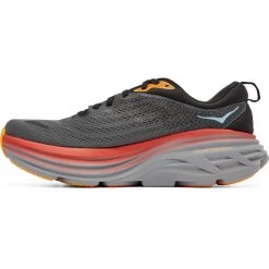 Hoka Bondi 8 Running Shoes Men - Anthracite / Castlerock -Hoka Shoes Outlet Store hoka bondi 8 running shoes anthracite castlerock 1 1239625