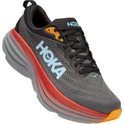 Hoka Bondi 8 Running Shoes Men - Anthracite / Castlerock