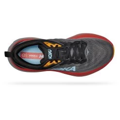 Hoka Bondi 8 Running Shoes Men - Anthracite / Castlerock -Hoka Shoes Outlet Store hoka bondi 8 running shoes anthracite castlerock 6 1239630