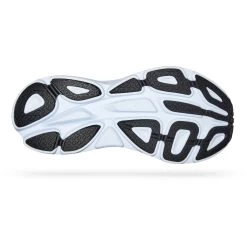 Hoka Bondi 8 Wide Running Shoes Men - Black / White -Hoka Shoes Outlet Store hoka bondi 8 running shoes black white 7 1239641