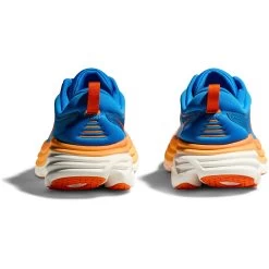 Hoka Bondi 8 Running Shoes Men - Coastal Sky / Vibrant Orange -Hoka Shoes Outlet Store hoka bondi 8 running shoes coastal sky vibrant orange 1 1364188