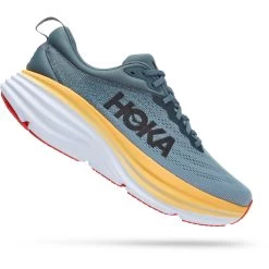 Hoka Bondi 8 X-Wide Running Shoes - Goblin Blue / Mountain Spring 9 Hoka Bondi 8 X-Wide Running Shoes - Goblin Blue / Mountain Spring -Hoka Shoes Outlet Store hoka bondi 8 running shoes goblin blue mountain spring 3 1239770