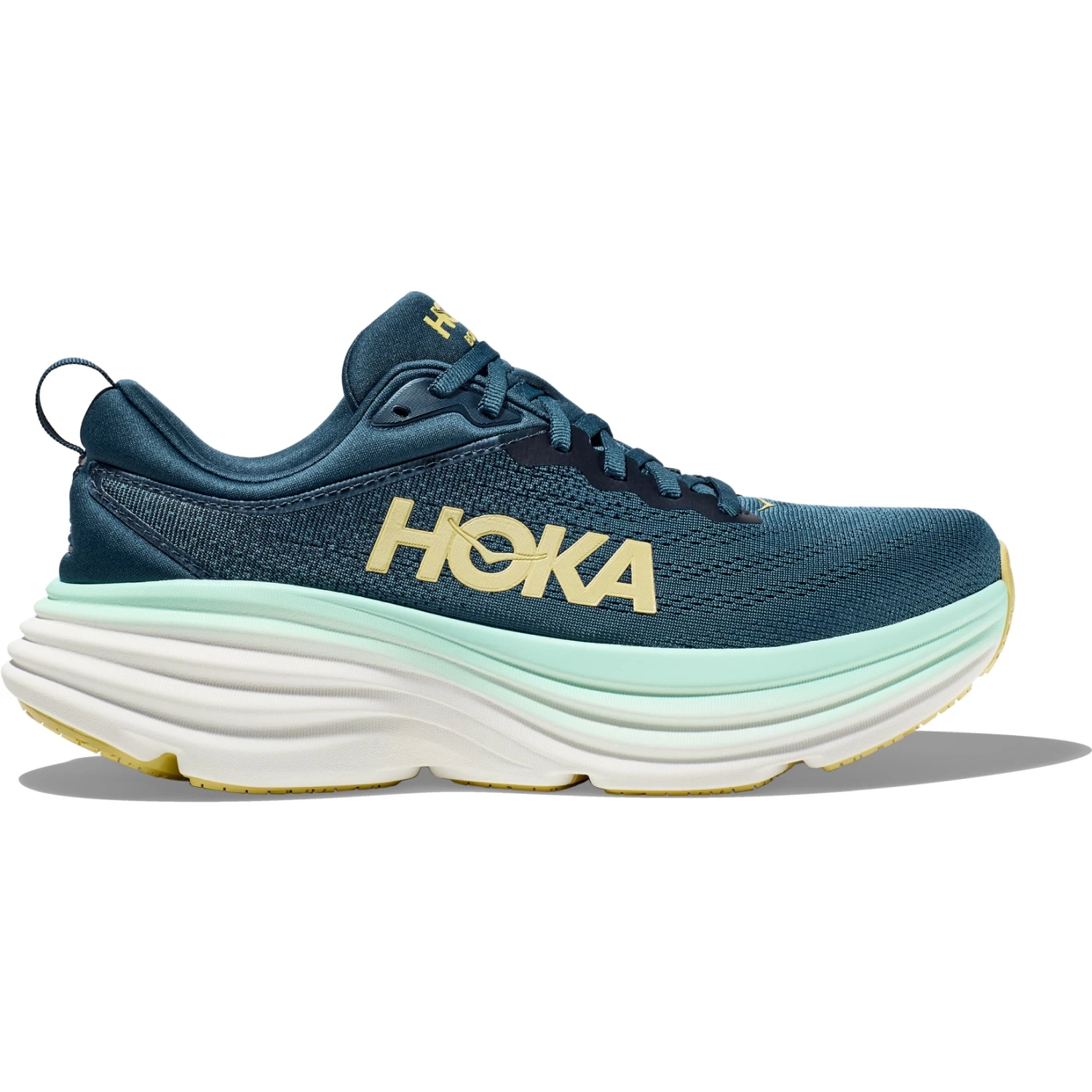 Hoka Bondi 8 Running Shoes Men - Midnight Ocean / Bluesteel 3 Hoka Bondi 8 Running Shoes Men - Midnight Ocean / Bluesteel - Image 3