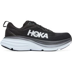 Hoka Bondi 8 Running Shoes Women - Black / White -Hoka Shoes Outlet Store hoka bondi 8 women s running shoes black white 2 1239594 1