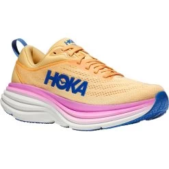 Hoka Bondi 8 Running Shoes Women - Impala / Cyclamen