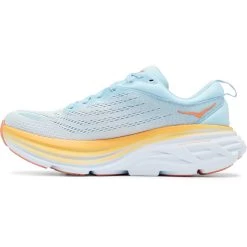 Hoka Bondi 8 Wide Running Shoes Women - Summer Song / Country Air -Hoka Shoes Outlet Store hoka bondi 8 women s running shoes summer song country air 4 1239612