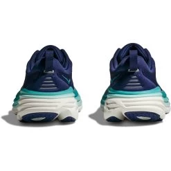 Hoka Bondi 8 Running Shoes Women - Bellwether Blue / Evening Sky -Hoka Shoes Outlet Store hoka bondi 8 womens running shoes bellwether blue evening sky 4 1502136